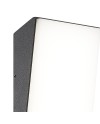 SOLDEN * APLIQUE EXTERIOR VERT. GRIS OSCURO  LED IP65 - 9W - 3000K